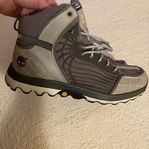 Timberland Gray and green Outdoor Boots 8.5